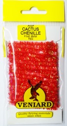 Zeige Details für VENIARD CACTUS CHENILLE RED FINE 6mm Bild von VENIARD CACTUS CHENILLE RED FINE 6mm