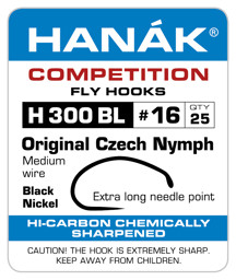 Image de HANAK ORIGINAL CZECH NYMPH - BLACK NICKEL