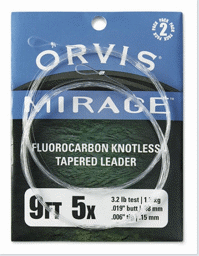 Image de ORVIS MIRAGE KNOTLESS LEADER 