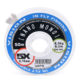 Zeige Details für VISION NANO MONO TIPPETS 50M Bild von VISION NANO MONO TIPPETS 50M