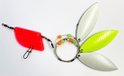 Zeige Details für HB-LURES KONVOI WILLO 3BL. GLOW WEISS/CHART. Bild von HB-LURES KONVOI WILLO 3BL. GLOW WEISS/CHART.