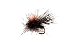 Picture of  CHATCHY FLIES -  CDC DEER HAIR CADDIS BLACK