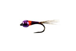 Image de CHATCHY FLIES -  PERDIGON HEAVY ORANGE PURPLE