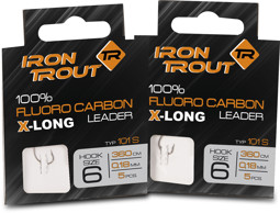 Bild von IRON TROUT X-LONG FLUORO CARBON LEADER