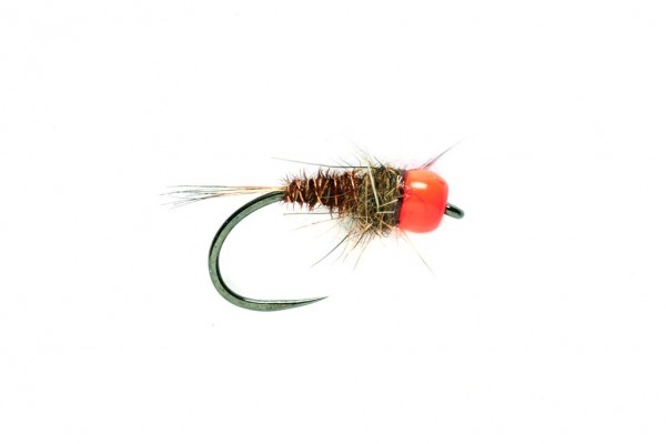 Image de TUNGSTEN NYMPHEN ORANGE HEAD MARY BARBLESS