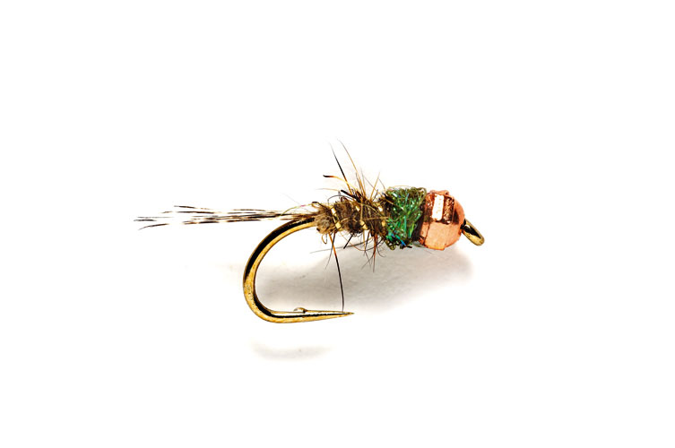 Picture of TUNGSTEN NYMPHEN RIFFLE NYMPH COPPER