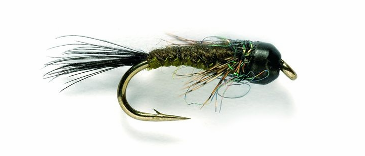 Bild von TUNGSTEN NYMPHEN WOVEN NYMPH BROWN OLIVE