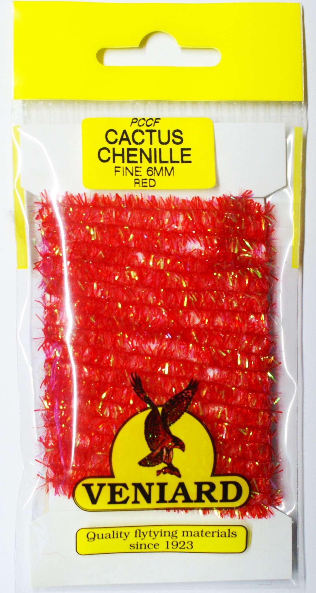 Immagine di VENIARD CACTUS CHENILLE RED FINE 6mm