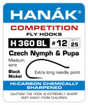 Picture of HANAK CZECH NYMPH PUPA - BLACK NICKEL