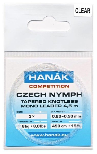 Image de HANAK CZECH NYMPH MONO - 15ft. CLEAR