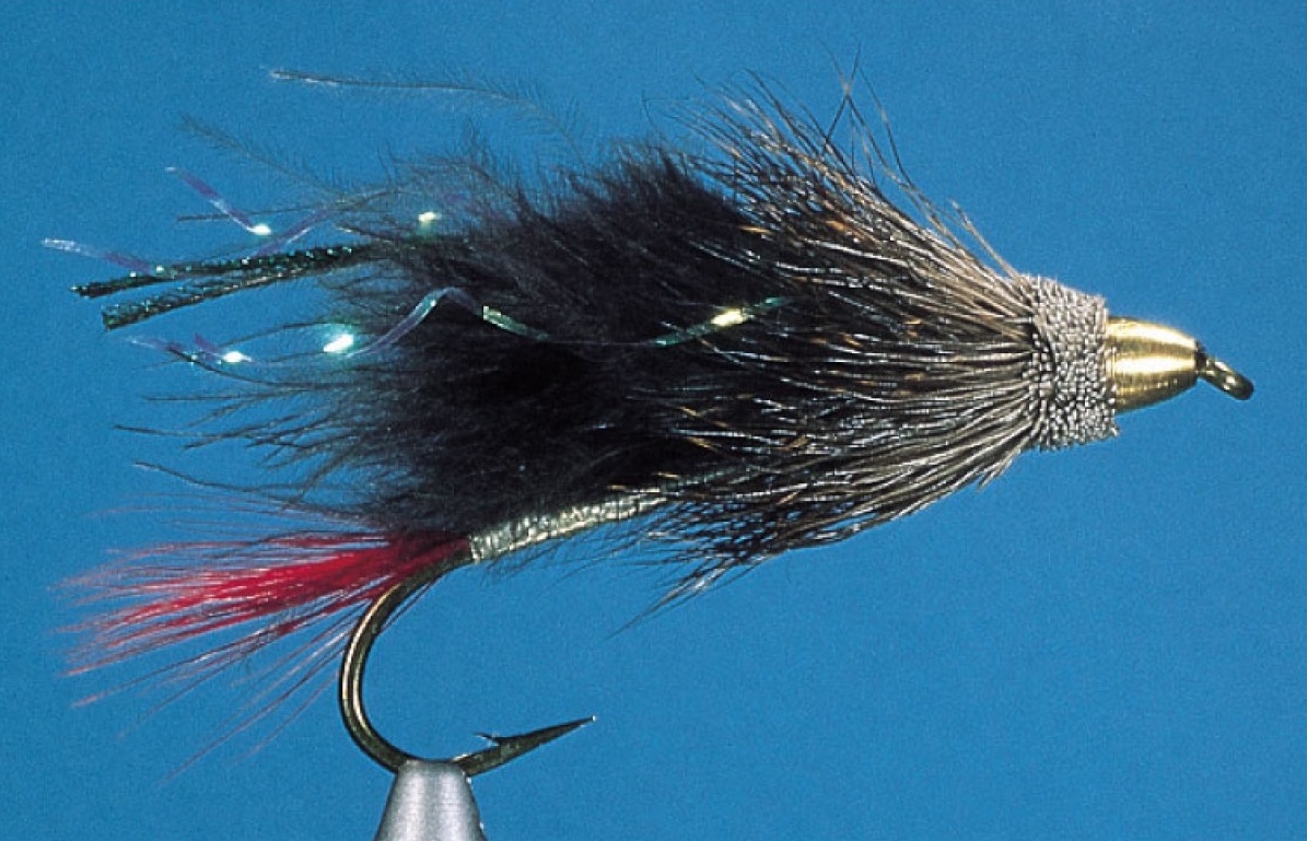 Image de STREAMER CONEHEAD MARABOU MUDDLER SCHWARZ