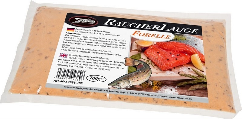 Bild von SÄNGER RÄUCHERLAUGE FORELLE 700g