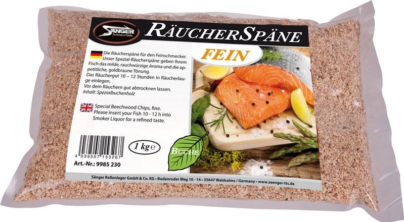 Immagine di SÄNGER RÄUCHERSPÄNE BUCHE FEIN 1kg