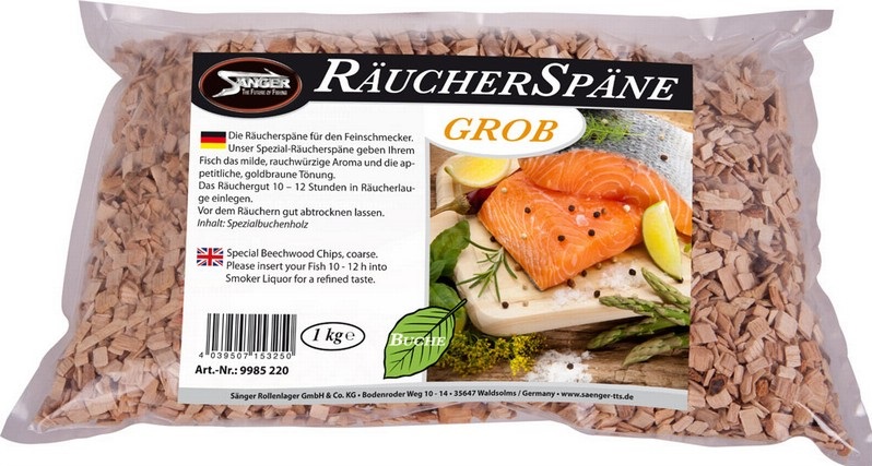 Bild von SÄNGER RÄUCHERSPÄNE BUCHE GROB 1kg