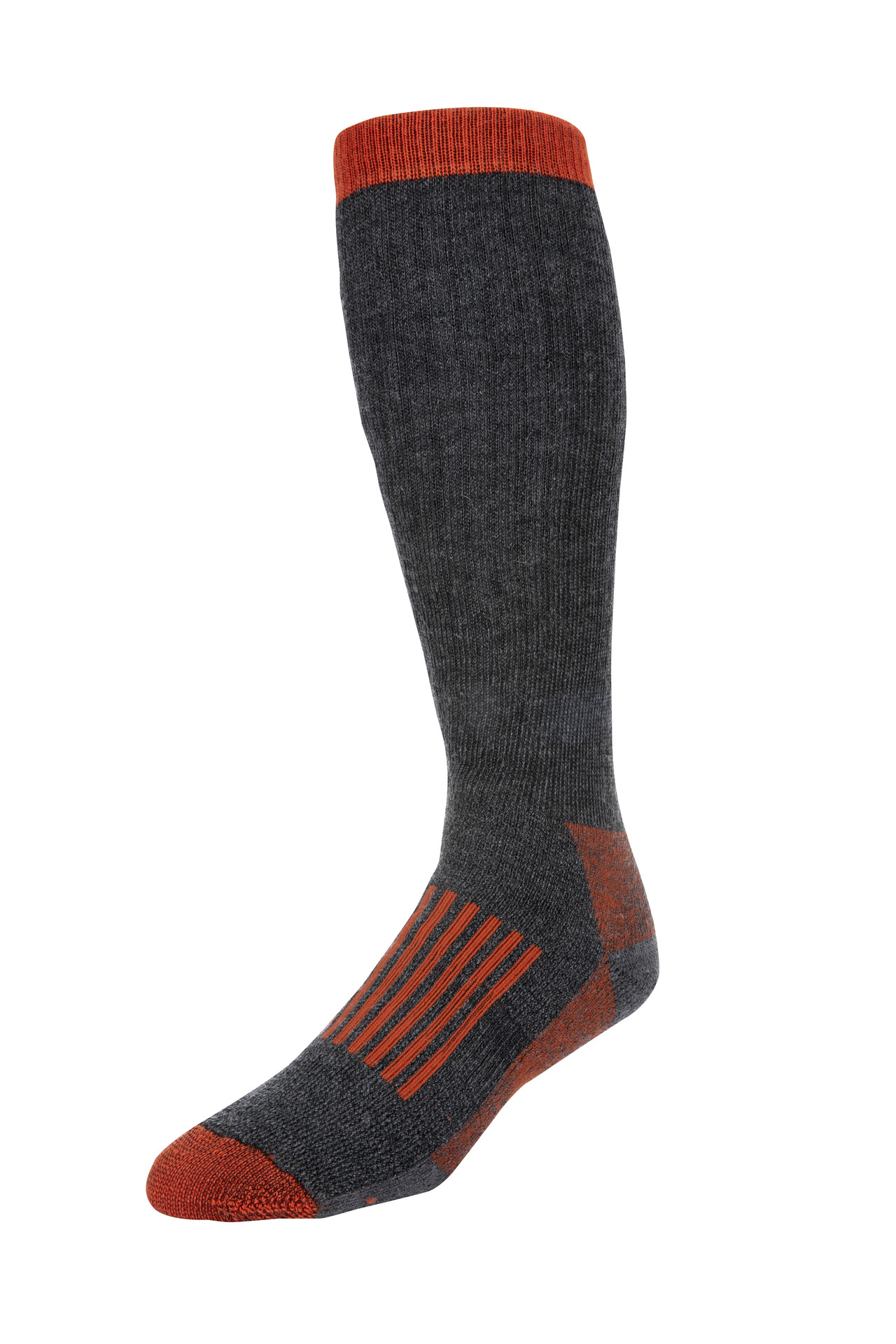 Image de SIMMS MERINO THERMAL OTC SOCK CARBON SOCKEN