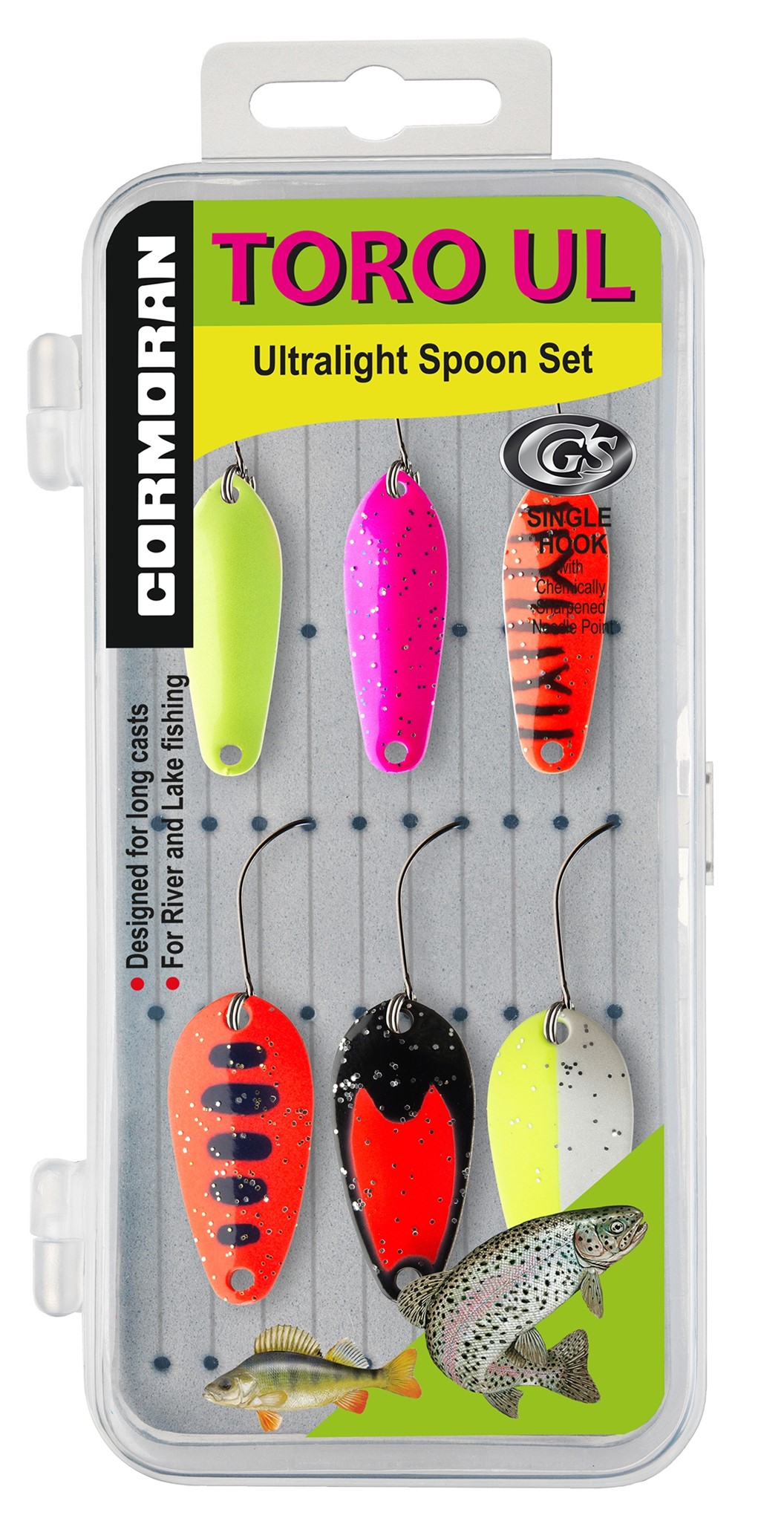 Bild von CORMORAN TORO UL TROUT SPOON SET 2