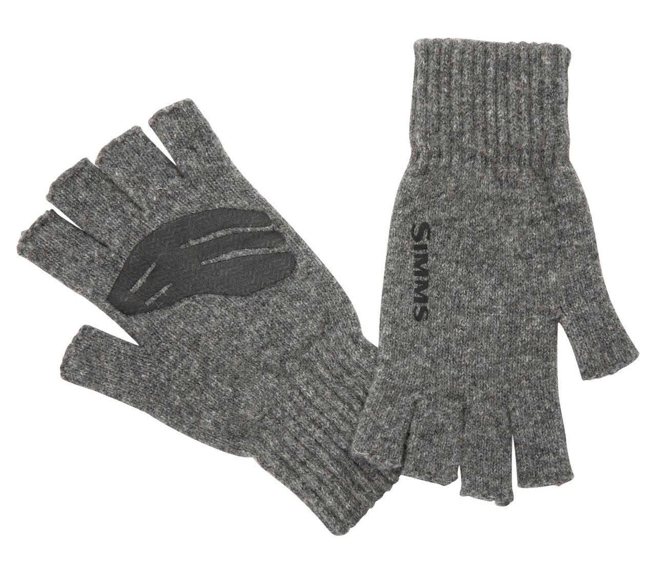 Image de SIMMS WOOL HALF FINGER GLOVE STEEL HANDSCHUHE