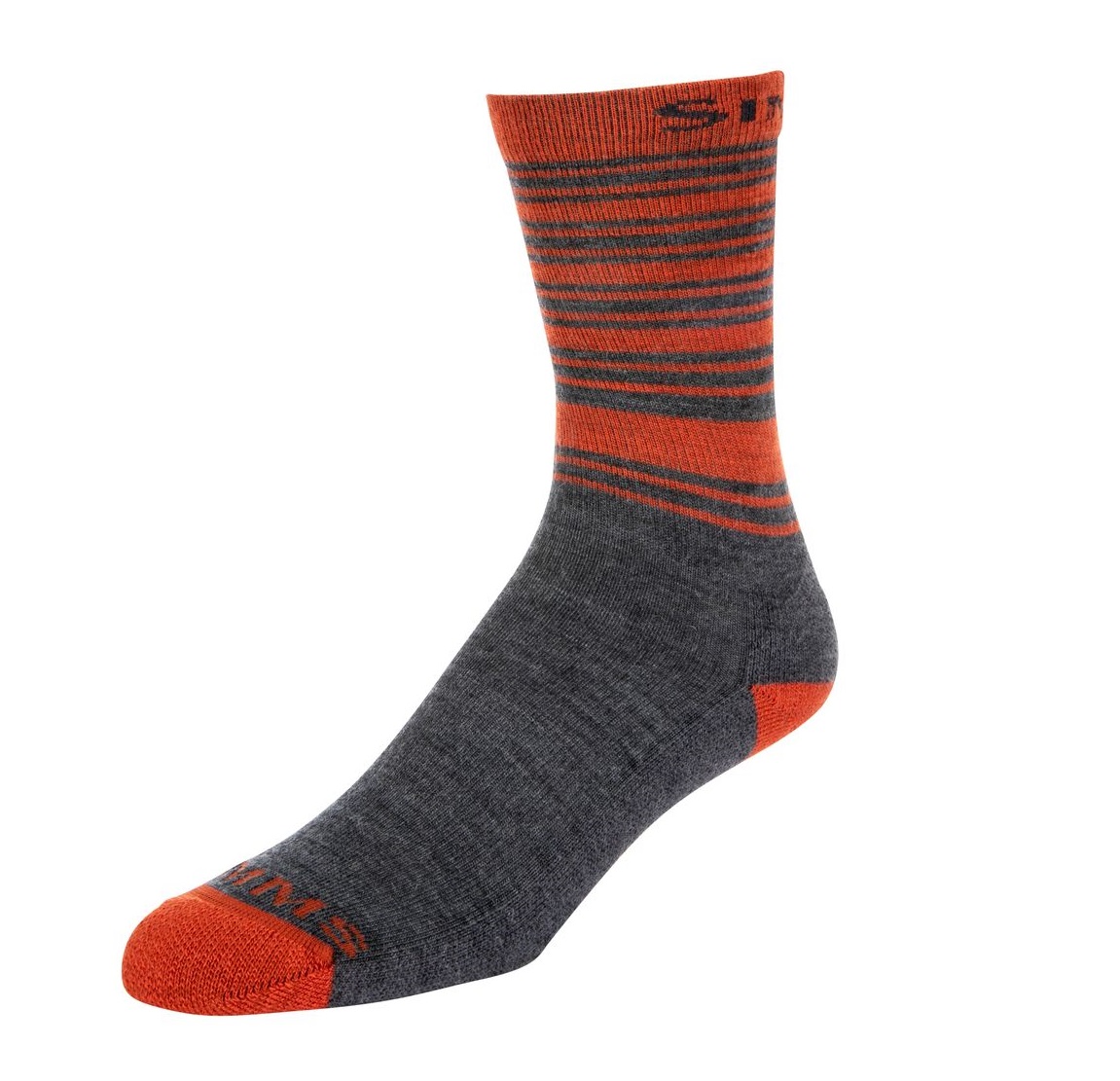 Image de SIMMS MERINO LIGHTWEIGHT HIKER SOCK CARBON