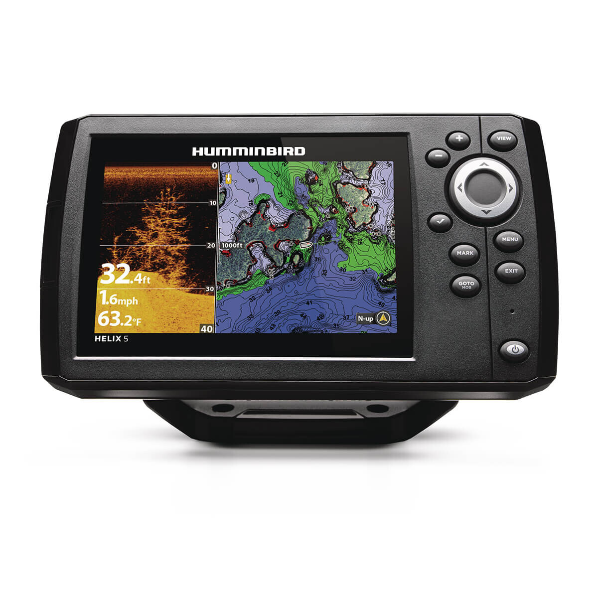 Immagine di HUMMINBIRD ECHOLOT-GPS HELIX 5 DI, DOWN IMAGING G3