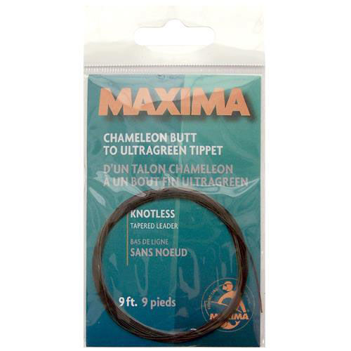 Immagine di MAXIMA TAPERED LEADER ULTRAGREEN 7 1/2Ft