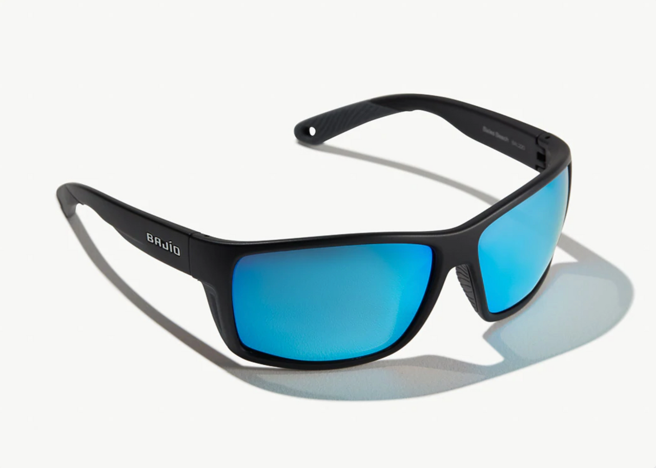 Image de BAJIO BALES BEACH BLACK MATTE BLUE MIRROR GLASS SONNENBRILLE