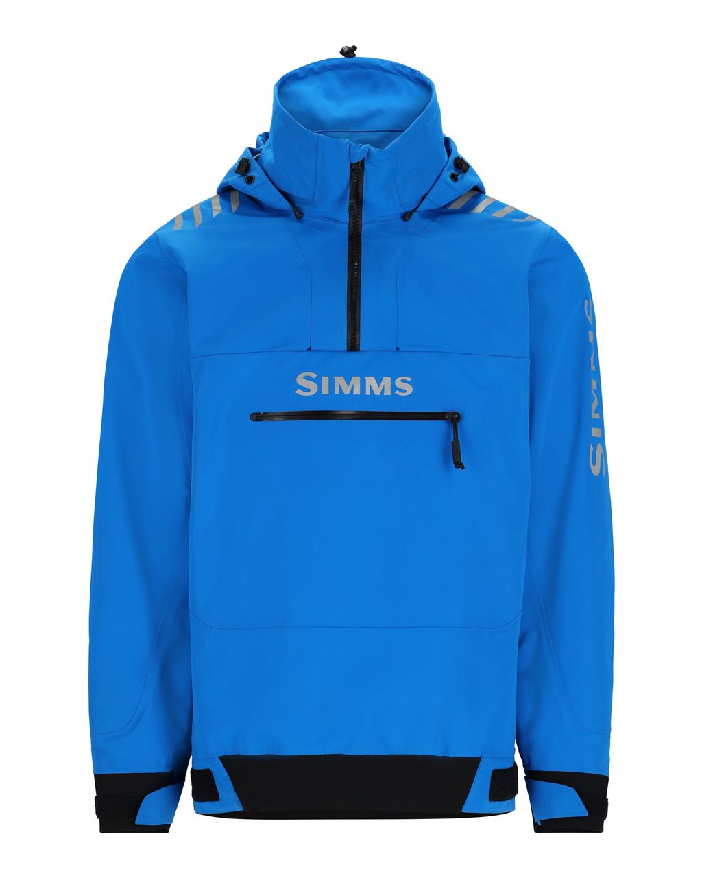 FUNFISH Fischereiartikel. SIMMS SPLASH CAST JACKET BRIGHT BLUE