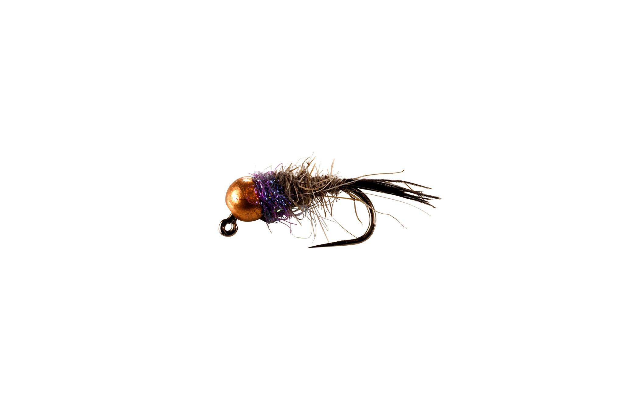 Image de CHATCHY FLIES -  CZ GREY TUNGSTEN