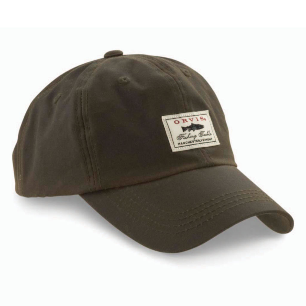 Image de ORVIS VINTAGE WAXED-COTTON BALL CAP OLIVE