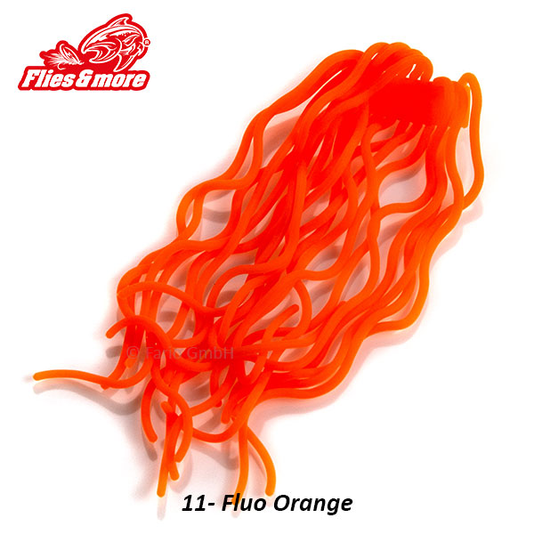 Image de FLIES & MORE SQUIRMY WORMS FLUO ORANGE