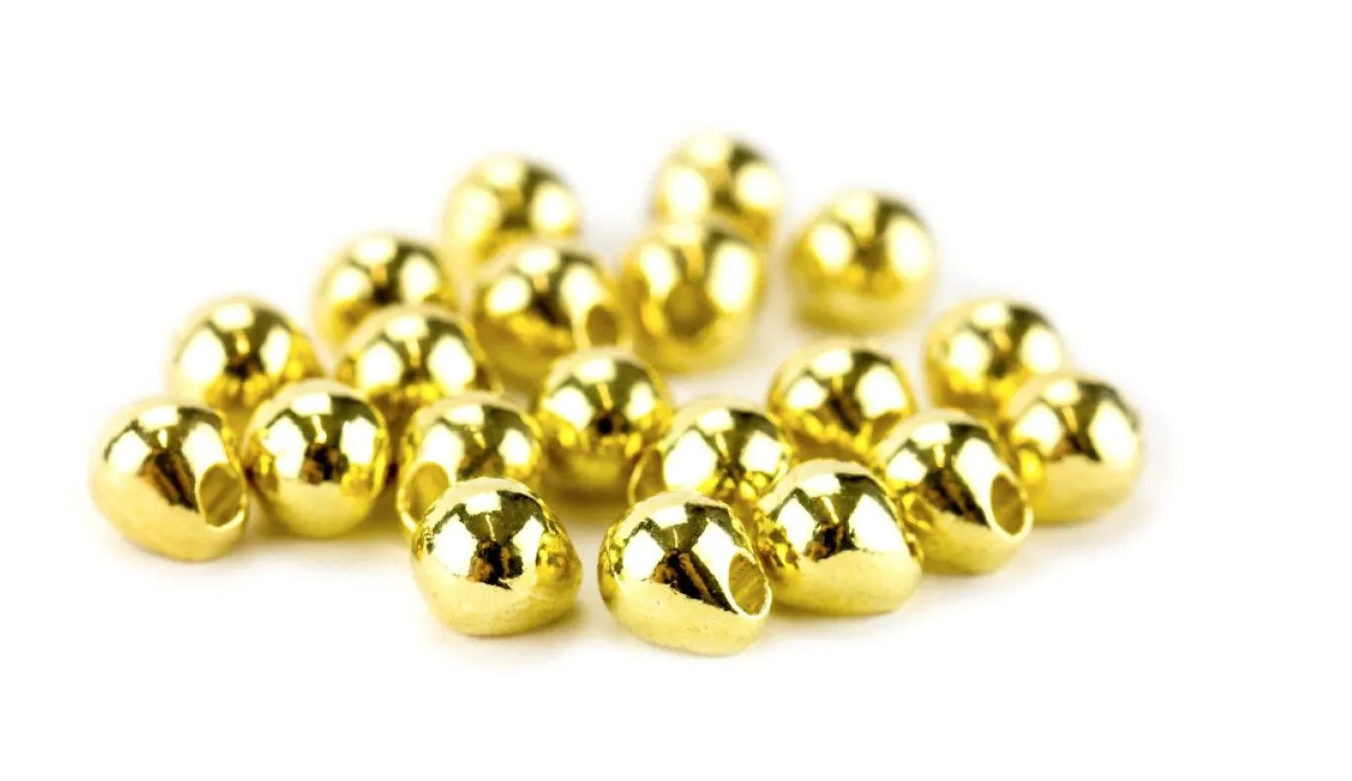 Image de TUNGSTEN OFF CENTER BEADS GOLD