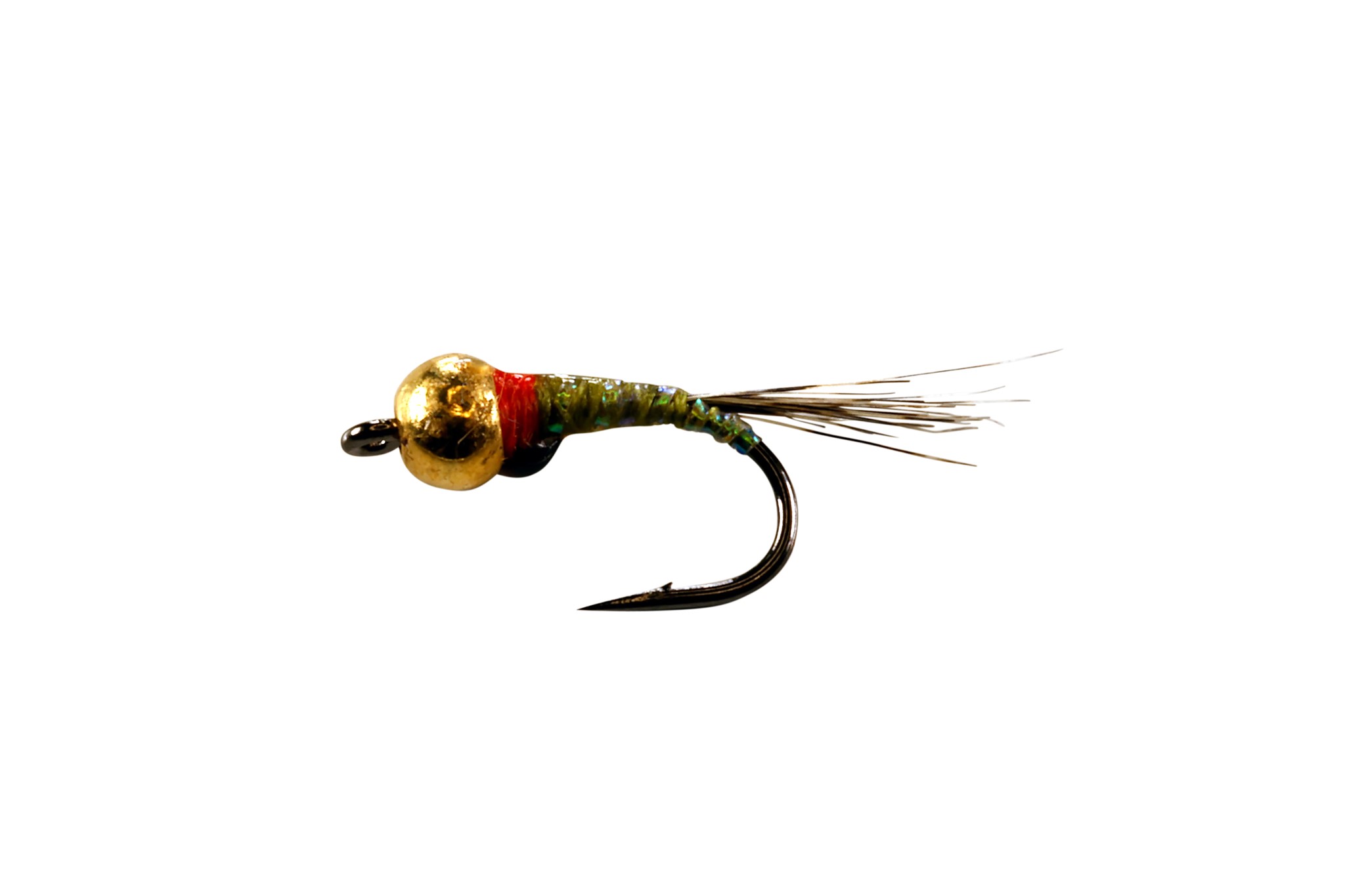 Immagine di CHATCHY FLIES -  PERDIGON HEAVY OLIVE GOLD