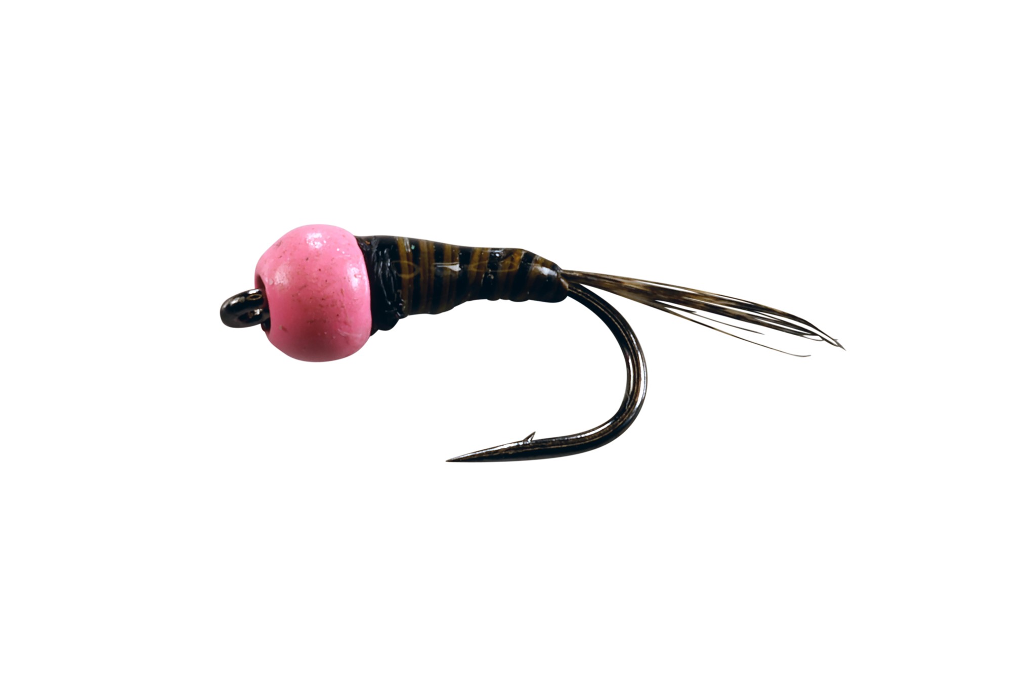 Bild von CATCHY FLIES -  PERDIGON HEAVY OLIVE QUILL PINK