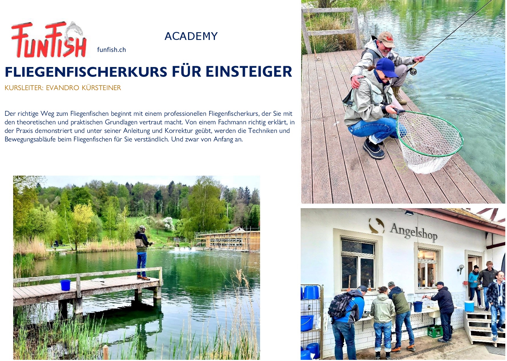 Bild von FLIEGENFISCHERKURS FÜR EINSTEIGER 08. /10. + 11. APRIL 2026