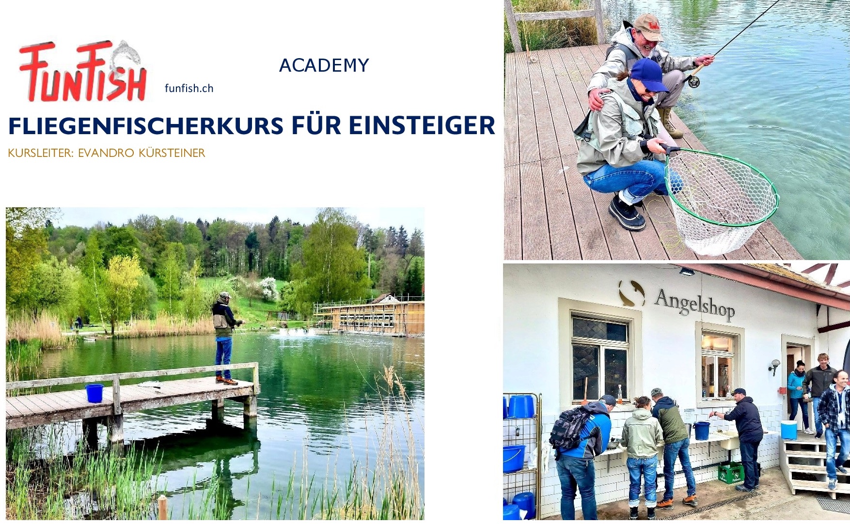 Bild von FLIEGENFISCHERKURS FÜR EINSTEIGER 08. /10. + 11. APRIL 2026