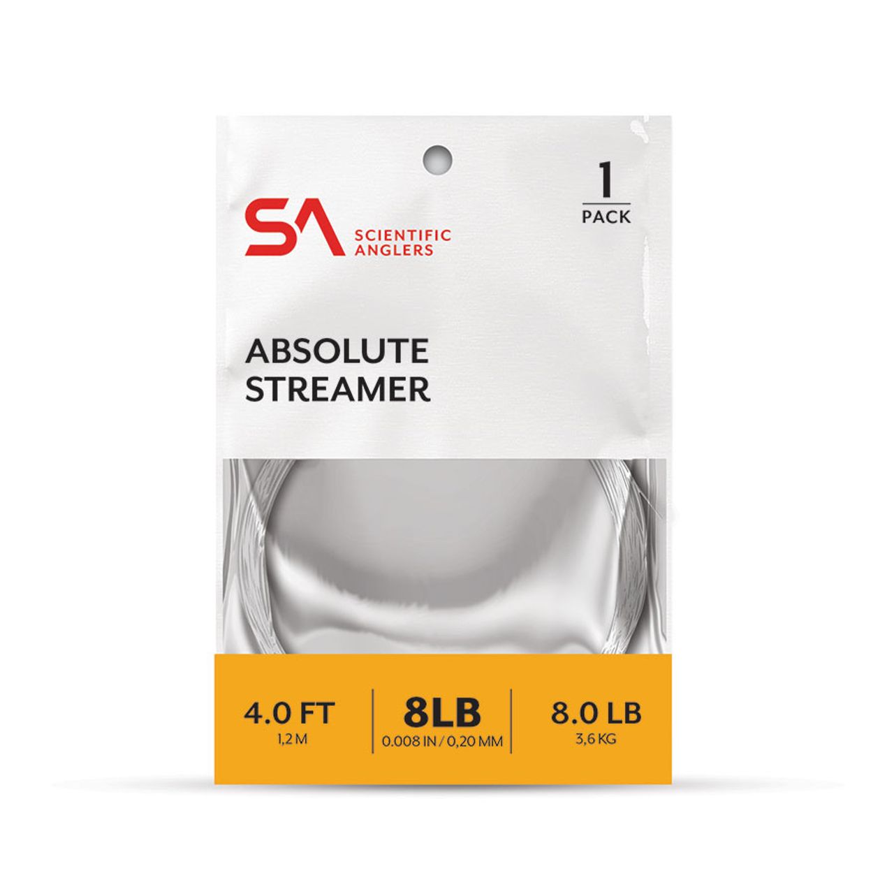 Bild von SCIENTIFIC ANGLERS ABSOLUT STREAMER LEADER 4'