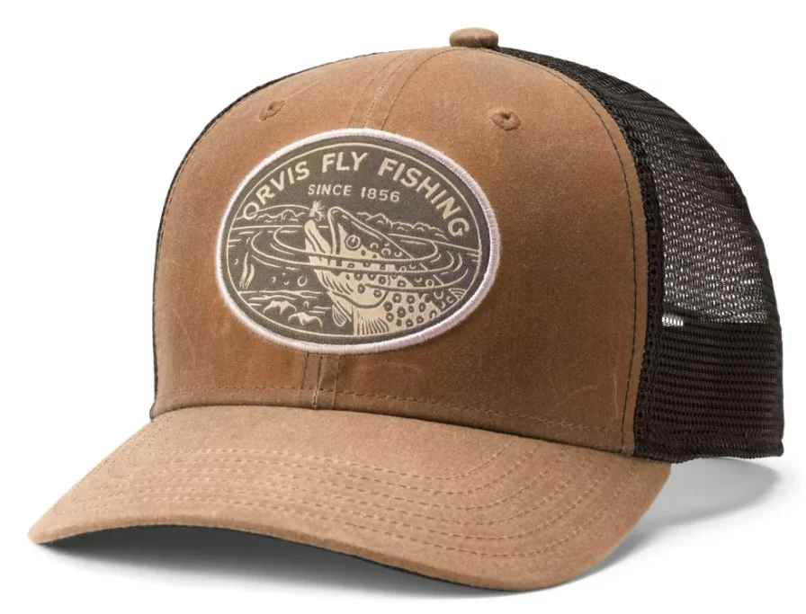 Picture of ORVIS VINTAGE WAXED-COTTON BALL CAP SANDSTONE