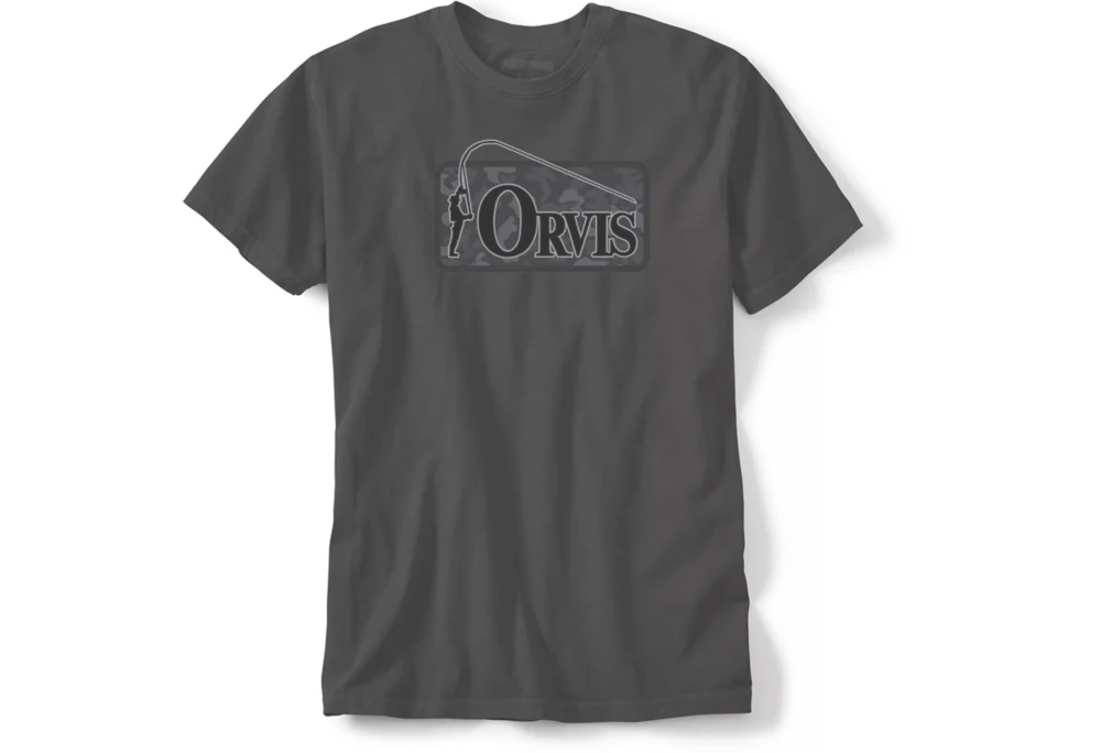 Bild von ORVIS BENT ROD BADGE TEE T-SHIRT GREY