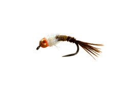 Show details for CATCHY FLIES -  MAYFLY NYMPH TUNGSTEN RUSTY-GREY-ORANGE-COPPER Picture of CATCHY FLIES -  MAYFLY NYMPH TUNGSTEN RUSTY-GREY-ORANGE-COPPER