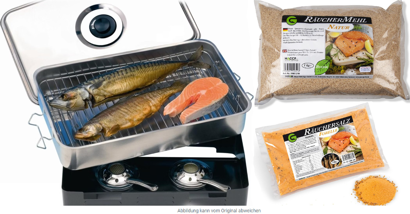 Image de TISCHRÄUCHEROFEN INKL. RÄUCHERMEHL & LAUGE