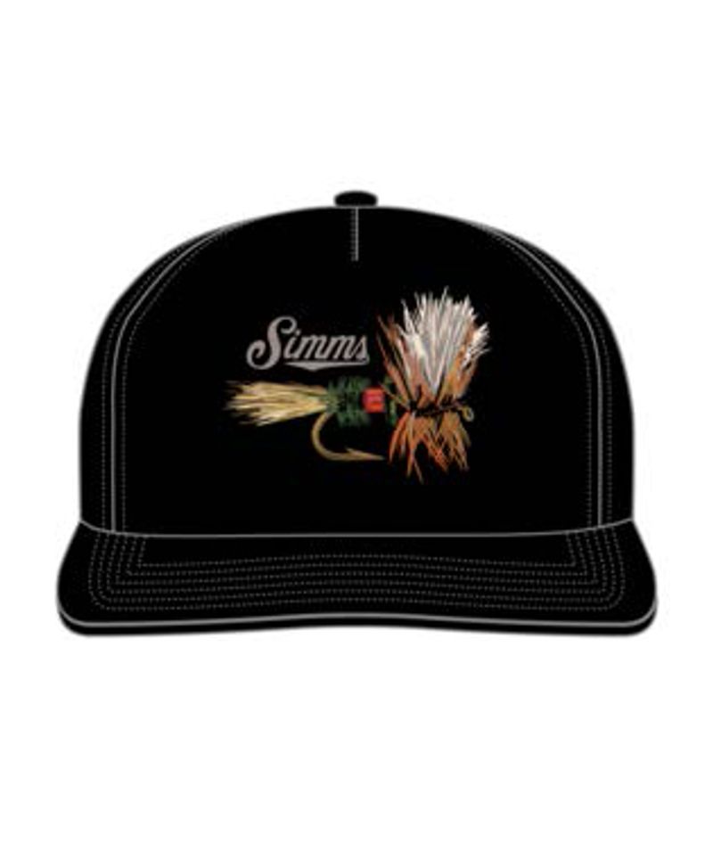 Bild von Double Haul Cap Black Royal Wulff