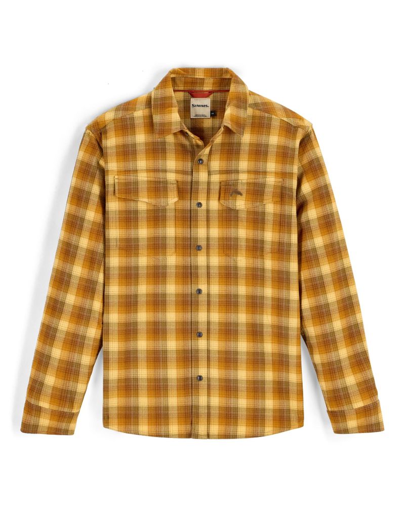 Bild von Simms Gallatin Flannel Shirt Kennebec Plaid: Sandbar