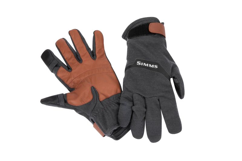 Bild von Simms Lightweight Wool Flex Glove Carbon
