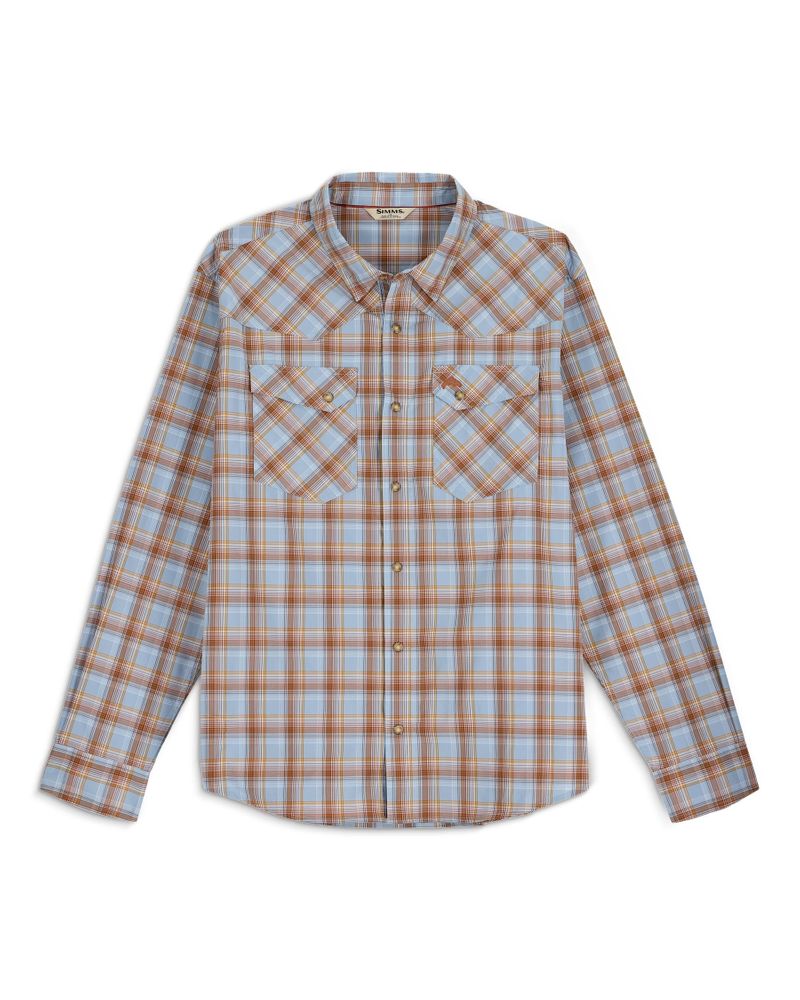 Bild von Simms Brackett Shirt Steel Blue Brackett