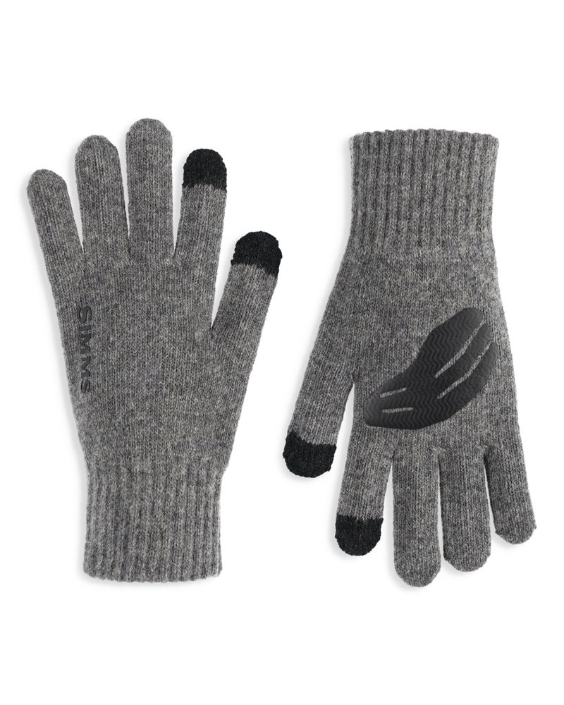 Bild von Simms Wool Full Finger Glove Steel