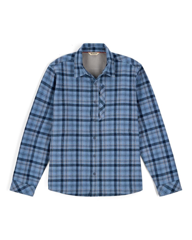 Bild von Simms Coldweather Shacket Schooner Plaid: Albacore