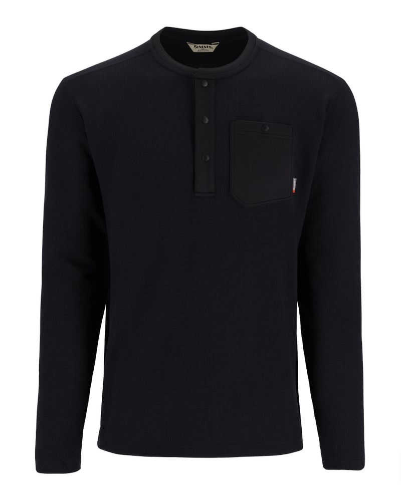 Bild von Simms Highline Henley Black