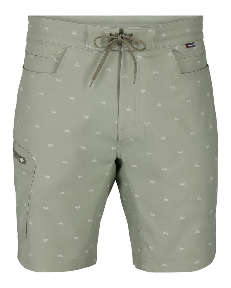 Bild von Simms Seamount Board Short Fishtail Pale Pine
