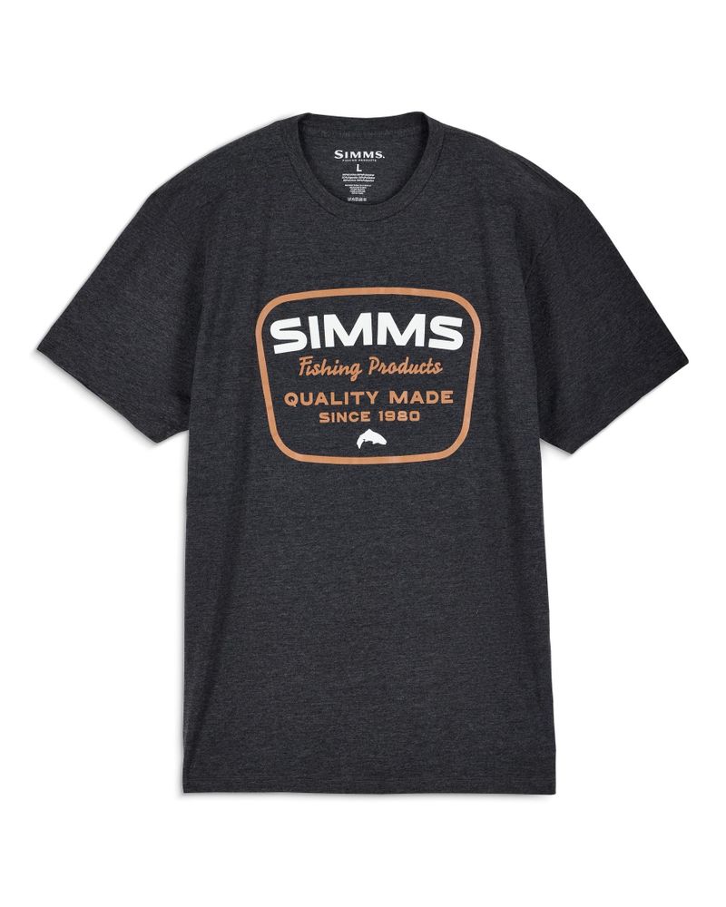 Bild von Simms Stamp Lock T-shirt Charcoal Heather