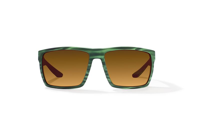 Bild von Bajio Stiltsville Green Stripe Matte Copper Glass