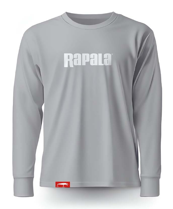 Immagine di GREY WHITE LOGO LONG SLEEVE S